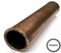 Труба бронзовая 42х28 мм БрАЖН10-4-4